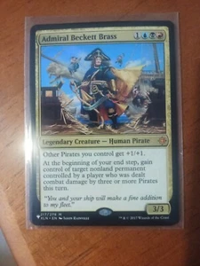 Admiral Beckett Brass Magic The Gathering Mythic Ixalan 217 THE LIST RARE - Picture 1 of 2