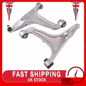 FOR MASERATI LEVANTE 2016- FRONT LOWER LEFT RIGHT SUSPENSION WISHBONE ARMS PAIR - Picture 1 of 13