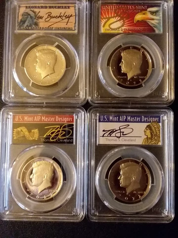2022-S PCGS PR70DCAM FIRST STRIKE - KENNEDY COMPLETE CLAD SET CLEVELAND+BUCKLEY Cover