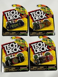 2025 Tech Deck Santa Cruz TMNT Teenage Mutant Ninja Turtles Komplettsatz 4 - Bild 1 von 1