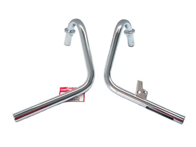 Set metà manubrio originale sinistro destro Steering Handle Bar Honda Dax 6 V - Immagine 1 di 4