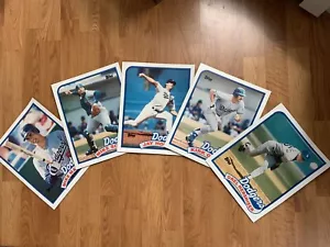 PICK TWO Vintage Retro MLB LA Dodgers Topps Folders! Gibson, Howell, Hershiser - Picture 1 of 7