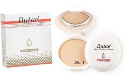 Butaee Super Oil-Control Powder Double Formula Medium Coverage #01 Pale Natural - Image 1 of 3