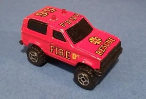 Vintage Majorette Sonic Flashers FDNY Fire Dept. #56 Rescue Truck Bronco Diecast - Picture 1 of 5