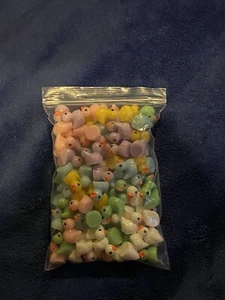 110 Pcs Mini Resin Duck Miniature Figures Fairy Garden Ducks Tiny Ducks for Home - Picture 1 of 7