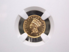 1874 $1 Liberty Head GOLD One Dollar *TYPE 3* $1 NGC UNC Details #001 ECC&C, Inc
