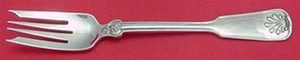 Shell and Thread by Tiffany and Co Sterling Silver Salad Fork 4-Tine 6 3/4" - Picture 1 of 2