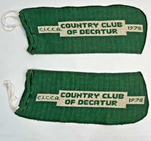 Vintage 1978 C.C.C.A. COUNTRY CLUB OF DECATUR bag - Illinois - Picture 1 of 9