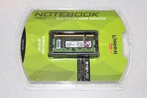 Kingston Notebook 512MB PC2-4200 533MHz DDR2 KVR533D2SO/512R NEW - Picture 1 of 4