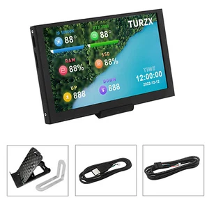 5" USB Computer Secondary Screen CPU GPU RAM HDD USB PC Data Monitor Panel - Picture 1 of 24