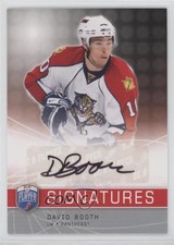 2008-09 Upper Deck Be a Player Signatures David Booth #S-BO Auto