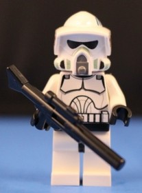 LEGO&reg; STAR WARS&trade; 7913 ARF TROOPER Minifigure&trade; 100% LEGO Rare Clone trooper head!