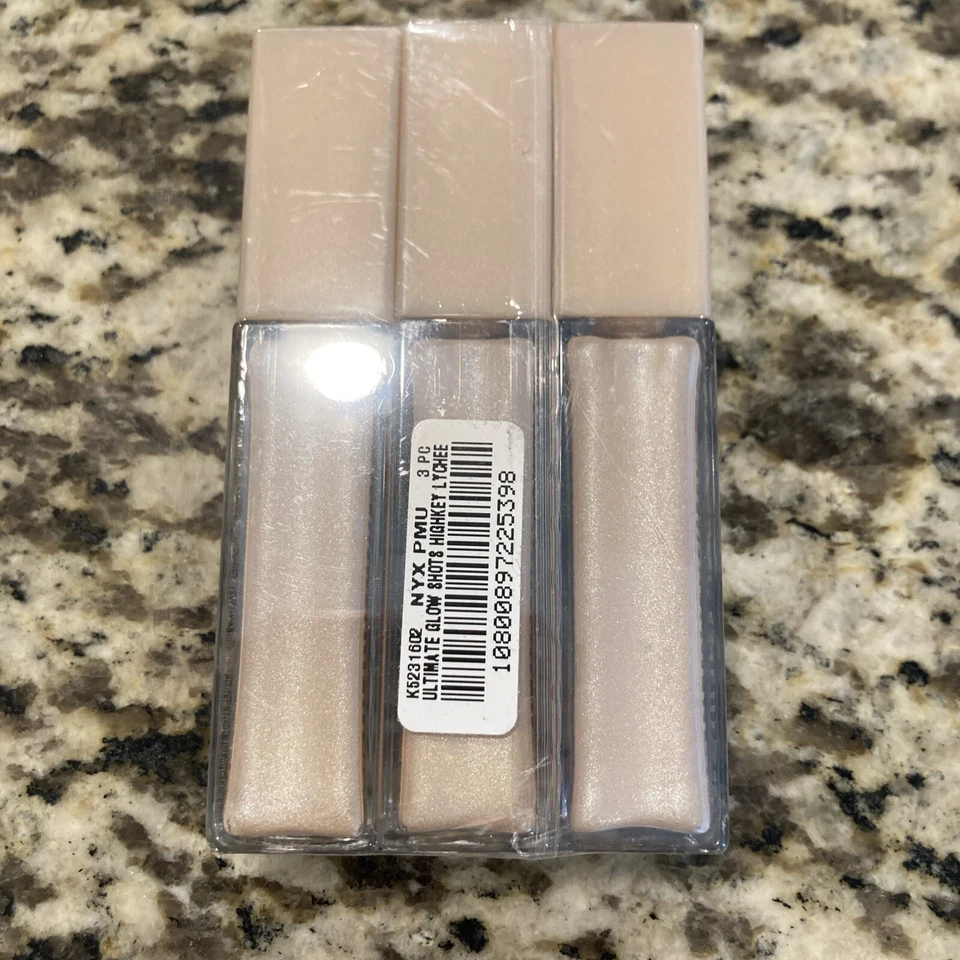3 NYX Ultimate Glow Shots Liquid Shimmer Eyeshadow Vitamin UGS05🔥HighkeyLychee - Image 1 of 1