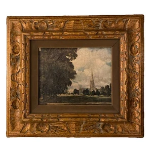 "Catedral John Constable Salisbury de Lower Marsh Giclee enmarcada 16"" X 18""" - Imagen 1 de 12