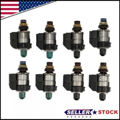 8PCS 722.9 Transmission Solenoid Kit For Mercedes Benz E CLASS 7 SP Foto 1 de 4