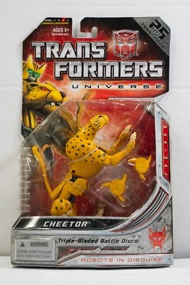 Cheetor Action Figure Transformers Universe Beast Wars Robot Toy Hasbro 2008 New - Image 1 of 2