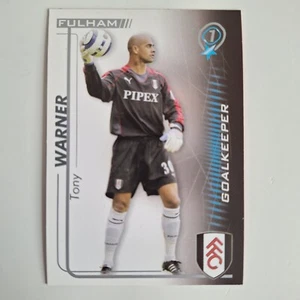 Shoot Out Football Trading Card 2005-06 Fulham Tony Warner - Picture 1 of 2