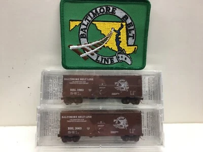 N Scale Micro Trains MTL Special Run 03-61 Baltimore Belt Line 2-Pack w/Patch - Image 1 of 3