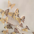 24 Pcs Wall Hanging Ornaments 3D Butterflies Decor Kids Room Wall Decals
