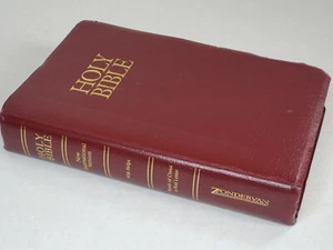 Holy Bible New International Version Words Of Christ In Red Zondervan 2001 - Imagen 1 de 4
