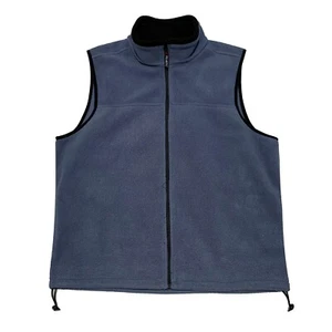 Eddie Bauer Polartech, schieferblaue Fleeceweste mit Reißverschluss, Größe L Tall - Bild 1 von 4