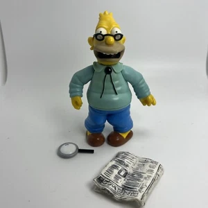 FIGURA DE ACCIÓN PLAYMATES INTERACTIVA LOS SIMPSON SERIE 1 GRAMPA ABE SIMPSON WOS - Imagen 1 de 13