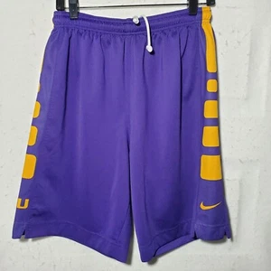 LSU Tigers Shorts Womens Large Football Soccer Purple #44 - Picture 1 of 8
