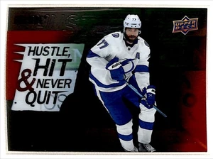 2021-22 Hustle, Hit & Never Quit Victor Hedman Tampa Bay Lightning #HH-6 - Picture 1 of 2