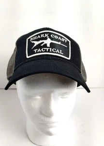 Shark Coast Tactical Hat Cap Adult Snapback Baseball Camo Hunter - Picture 1 of 6