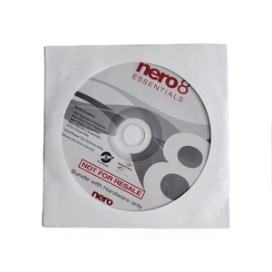 NERO 8 ESSENTIALS Software - Audio+Video Conversion to CD and DVD (Never Used) - Picture 1 of 1