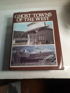 GHOST TOWNS OF THE WEST BY LAMBERT FLORIN, 1971, ILLUSTRATED, BIG BOOK - Picture 1 of 9