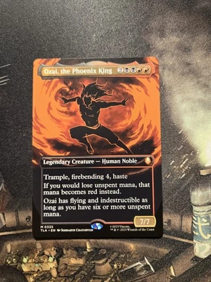 x1 Ozai, the Phoenix King (0335) - Borderless M MTG Avatar: The Last Airbender M - Image 1 of 2