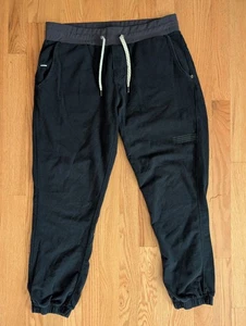 Vuori Laguna French Terry Jogger Womens Large Drawstring Lounge Sweatpants VW347 - Picture 1 of 12