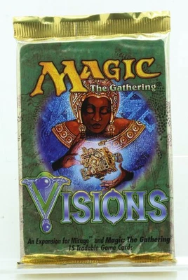 Magic the Gathering - Visions Sealed Booster Pack - 1997 - Image 1 of 2