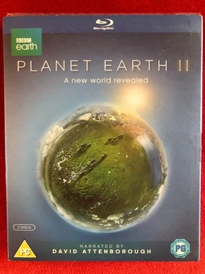 PLANET EARTH II BBC (2-DISCS) [Blu-Ray] SEALED slipcase - Image 1 of 2
