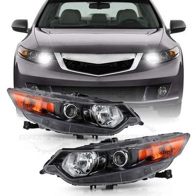 Conjunto de par de faros aptos para Acura TSX 2009-2014 lado izquierdo+derecho diestro Foto 1 de 4