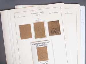 Olimpiadas RAS AL KHAIMA 1968, Perf + Imperforate MNH/** ORO Colección, $210, Emiratos Árabes Unidos - Imagen 1 de 1