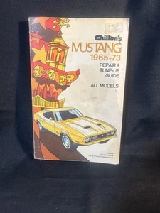 CHILTON'S MUSTANG 1965-73 REPAIR & TUNE UP GUIDE ALL MODELS Manual - Picture 1 of 4