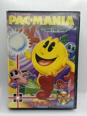 Pac-Mania (Sega Genesis, 1991) Complete CIB with Registration Card NEAR MINT!  - Image 1 of 3