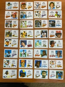 1981 Perma-Graphics Credit Card set COMPLETE Bench, Rose, Henderson, Ryan ++