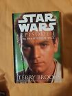Star Wars Episode 1 The Phantom Menace Signed By Terry Brooks