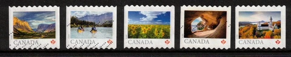 CANADA USED - SCOTT # 3429/33 - FROM FAR AND WIDE - DIE CUT 8 1/2 - 2024 — 第 1/1 张图片