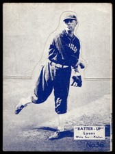 1934 BATTER-UP TED LYONS 36 VG-EX R318 BASEBALL CHICAGO WHITE SOX