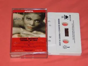 Dionne Warwick Friends In Love Cassette Tape Free Shipping - Picture 1 of 1