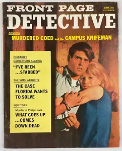 Front Page Detective Magazine, June 1967, True Crime Stories, Boston Strangler - Picture 1 of 4