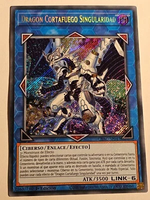 Firewall Dragon Singularity●YUGIOH●CYAC●SPANISH●SECRET RARE●1st ED●NM●33419 - Image 1 of 2