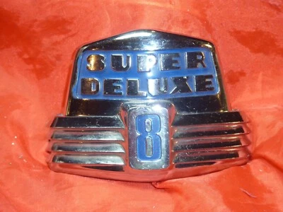 NOS 947 1948 福特超级豪华 8 套装饰刺绣精美原版 — 第 1/4 张图片