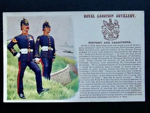 History & Tradition ROYAL GARRISON ARTILLERY c1915 by Postcard Gale & Polden 111 - Picture 1 of 2