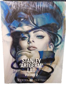 DC Comics Poster Portfolio STANLEY ARTGERM LAU Vol 2 Superhero 16" x 12" Sealed - Picture 1 of 5