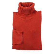 Drumohr Winter 2024 Burgundy Red Soft Knit Merino Wool Sweater M (Eu 50) NWT